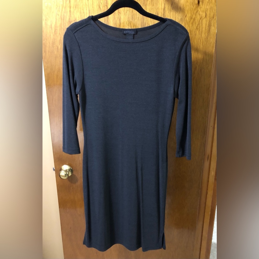 Express Dress Charcoal Gray